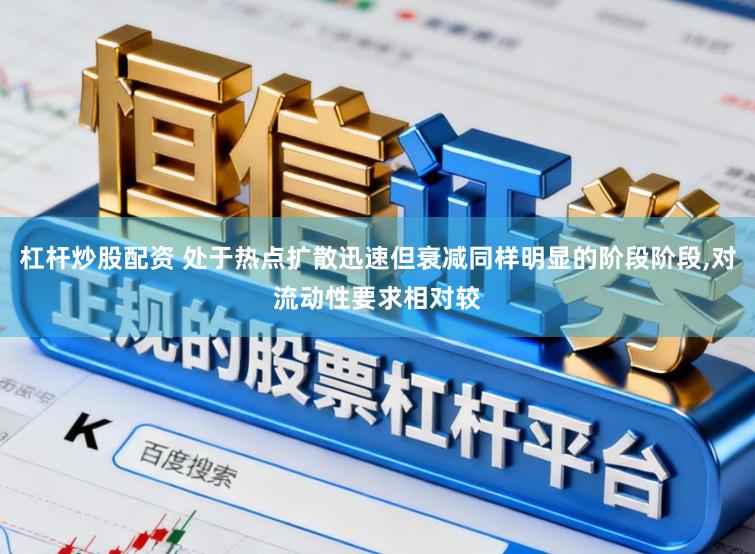 杠杆炒股配资 处于热点扩散迅速但衰减同样明显的阶段阶段，对流动性要求相对较